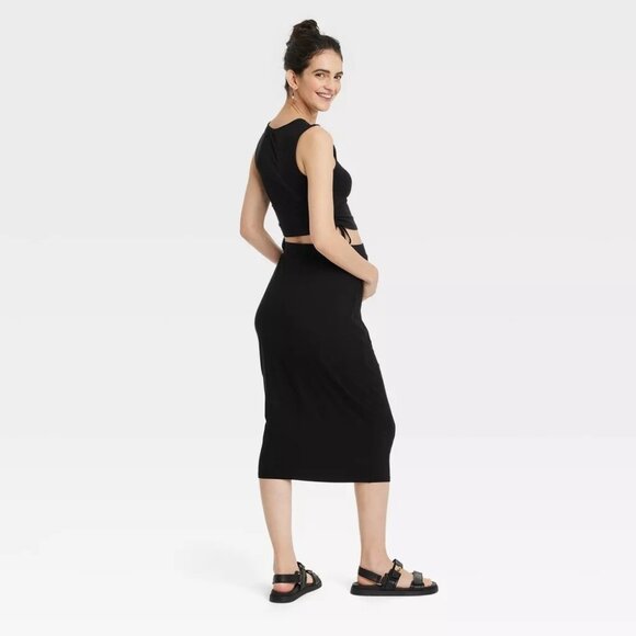 NEW Sleeveless Match Back Maternity Knit Set - Isabel Maternity by Ingrid & Isab - Picture 2 of 14